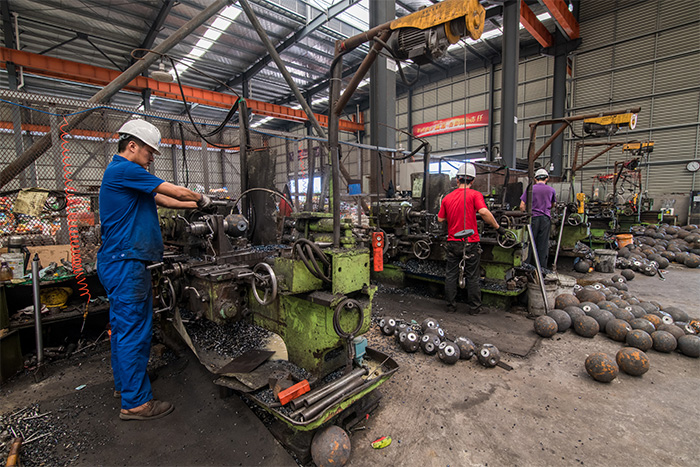 湘潭网架配件车间